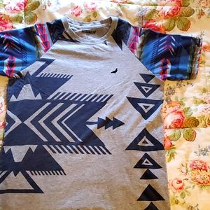 Staple shirt aztec design